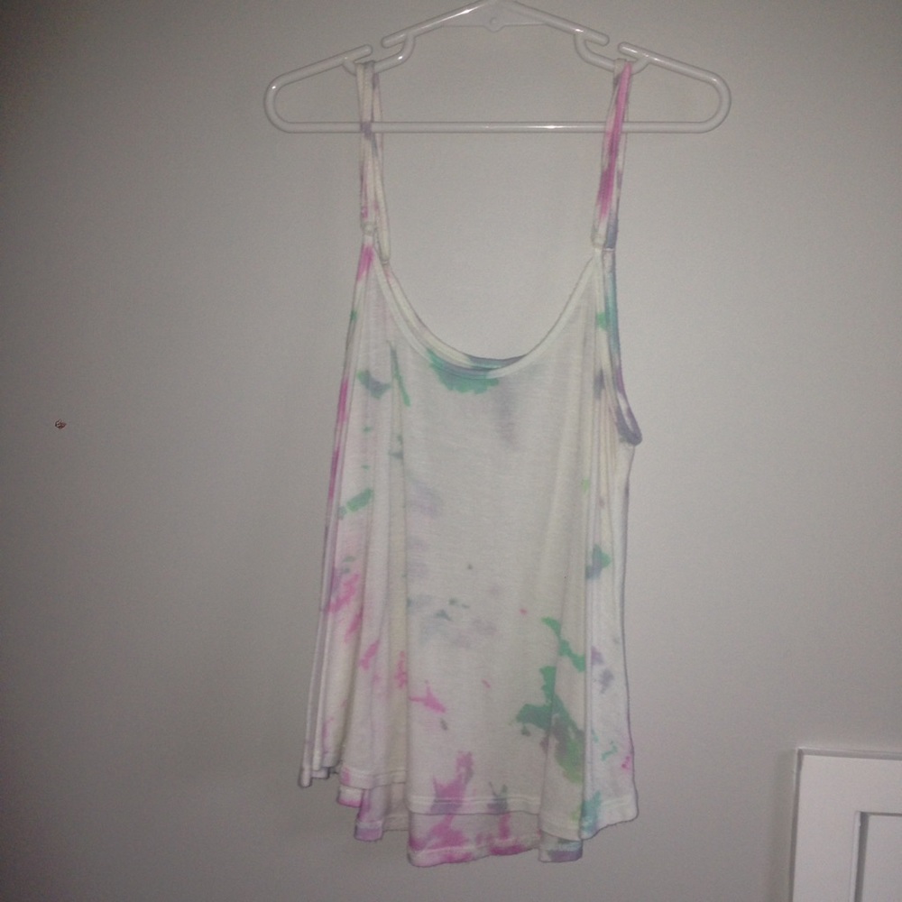 tie dyed tank top