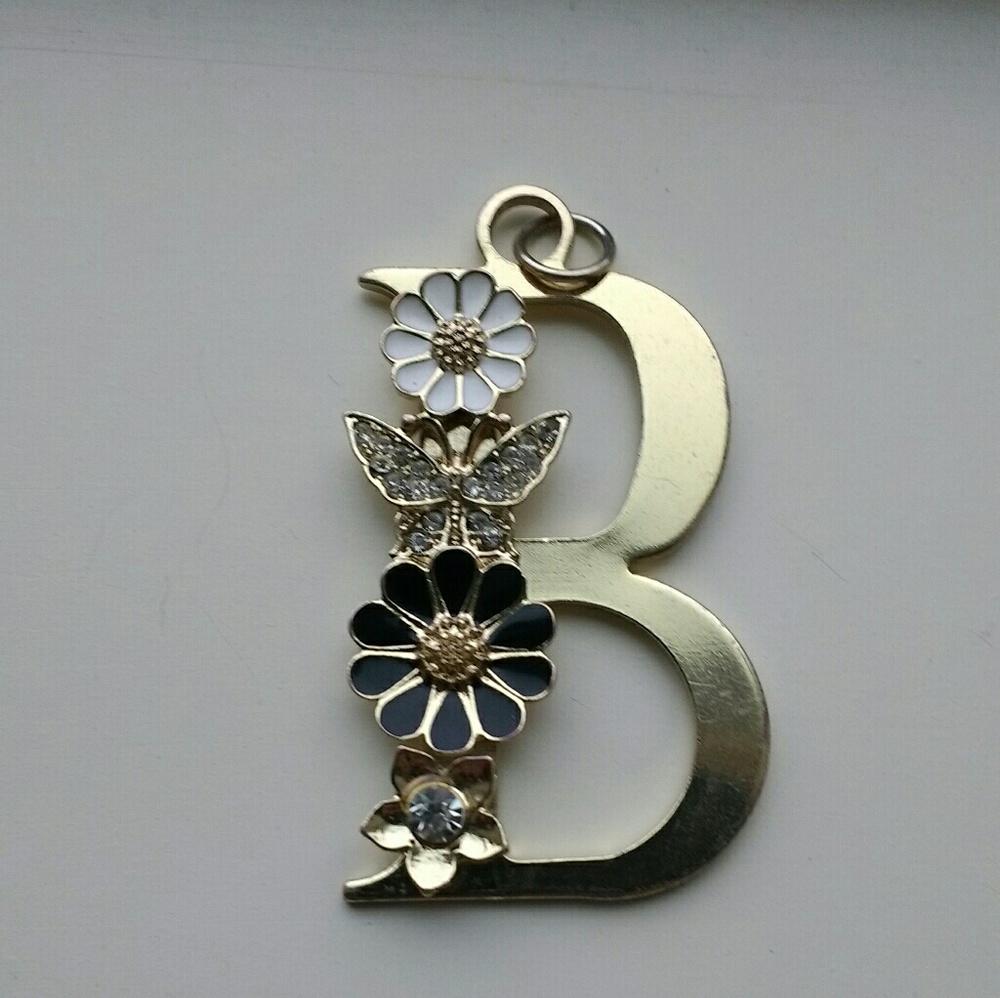 A floral keychain