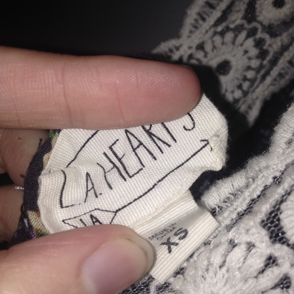 dark floral tank - Picture 4 of 4