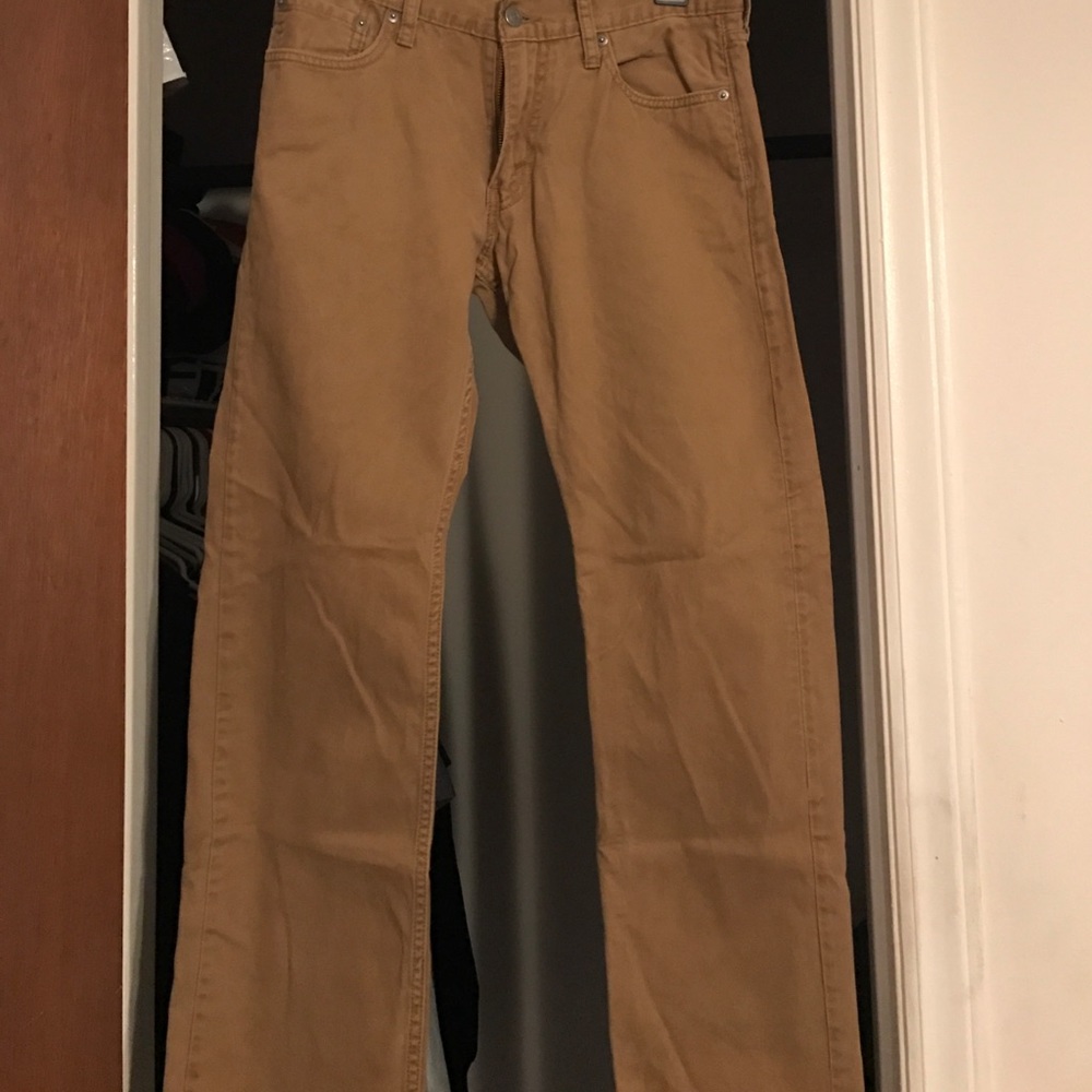 Khaki Levi jeans