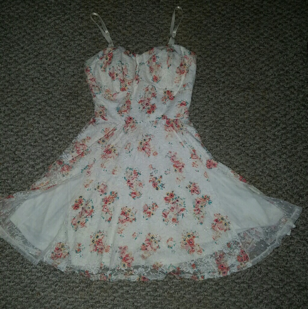 Lily rose floral dress