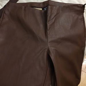 NY & Co Faux Leather pants