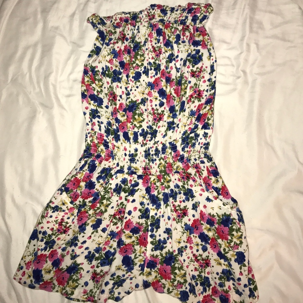 Floral Pattern Romper