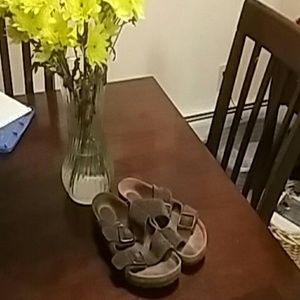 Womens size 37 brown Birkenstocks