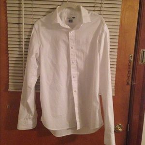 Old Navy White Dress Shirt