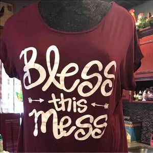 Bless this mess shirt