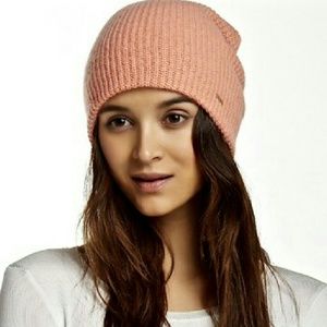 Free people cute pink beanie