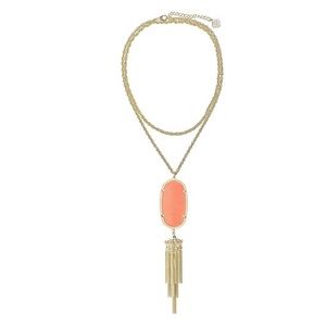 Kendra Scott Rayne Necklace in Coral