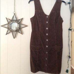 corduroy mini dress