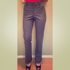 SALE Ralph Lauren high-waisted cuffed wool pants