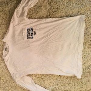 PINK long sleeve tee