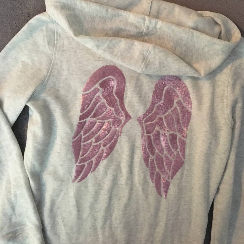 Begonia Pink Sequin Wings Victoria's Secret Jacket