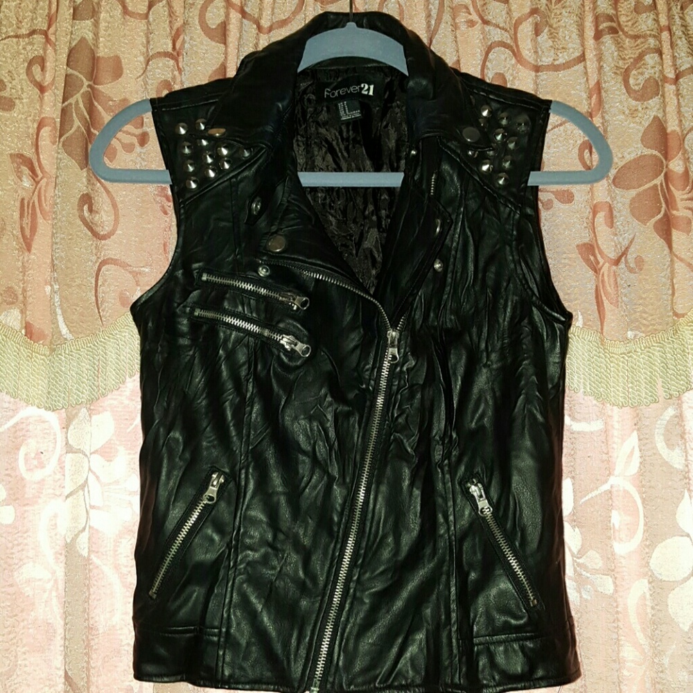 black vest