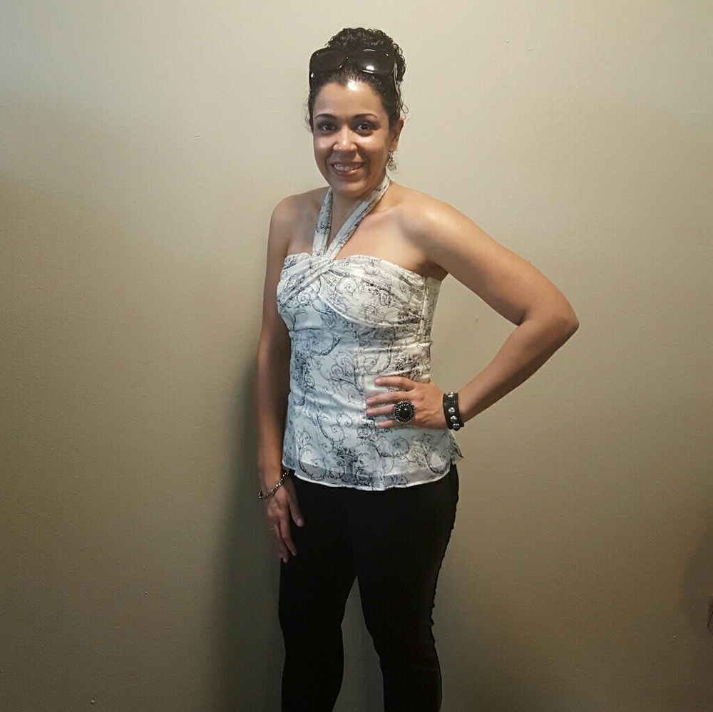 White House|Black Market corset top