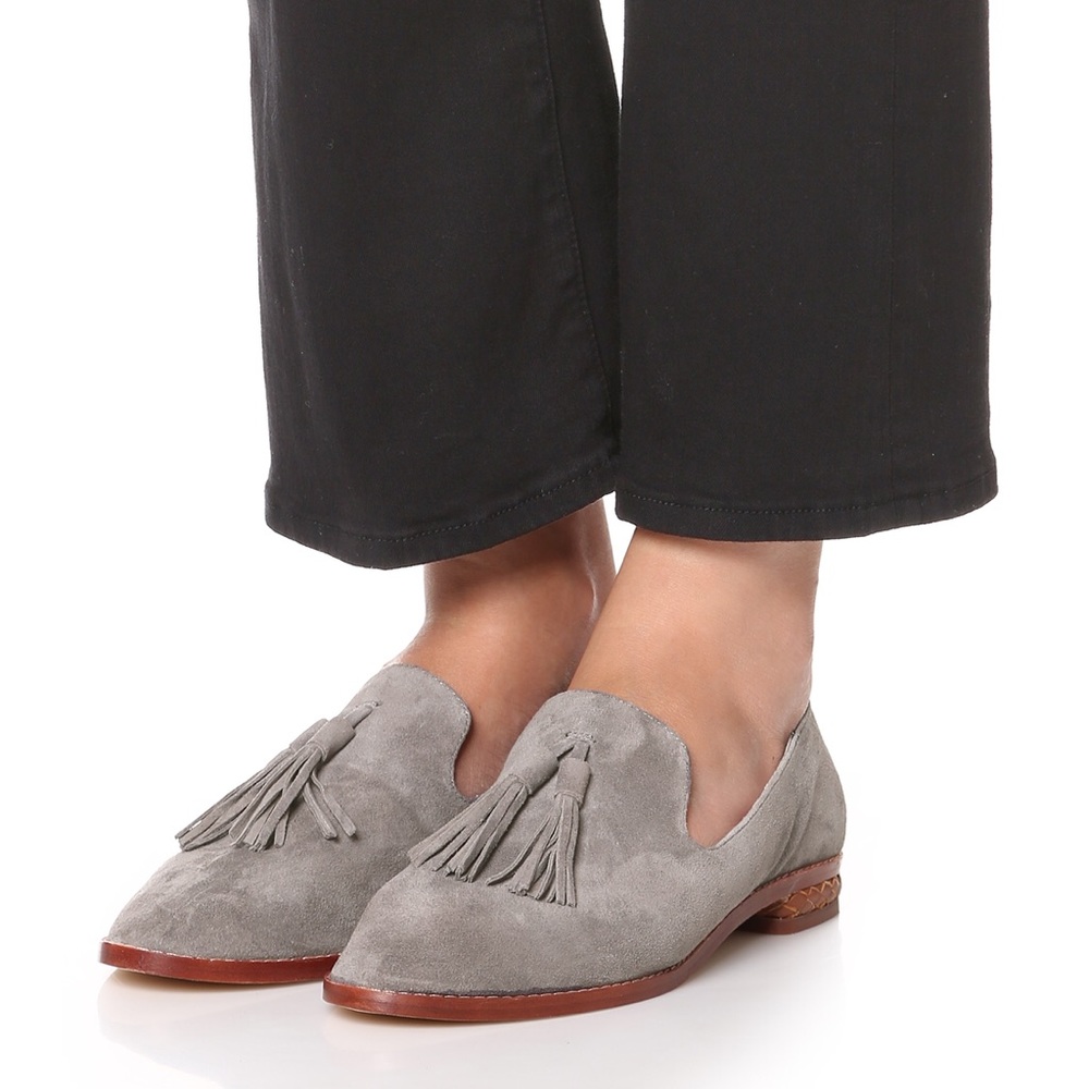 NWT Matt Bernson Authentic Suede Tassel Loafers