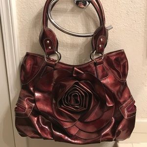 Red rose purse