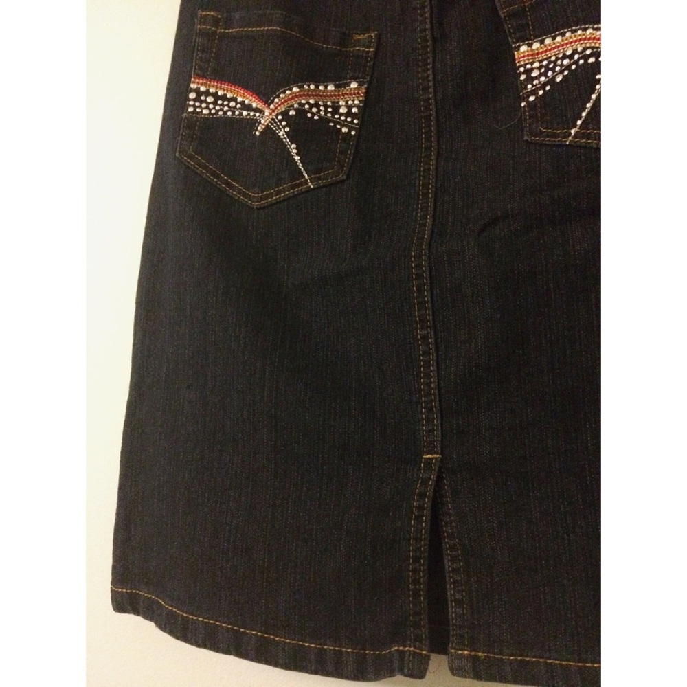 Vintage Harlem Jean skirt