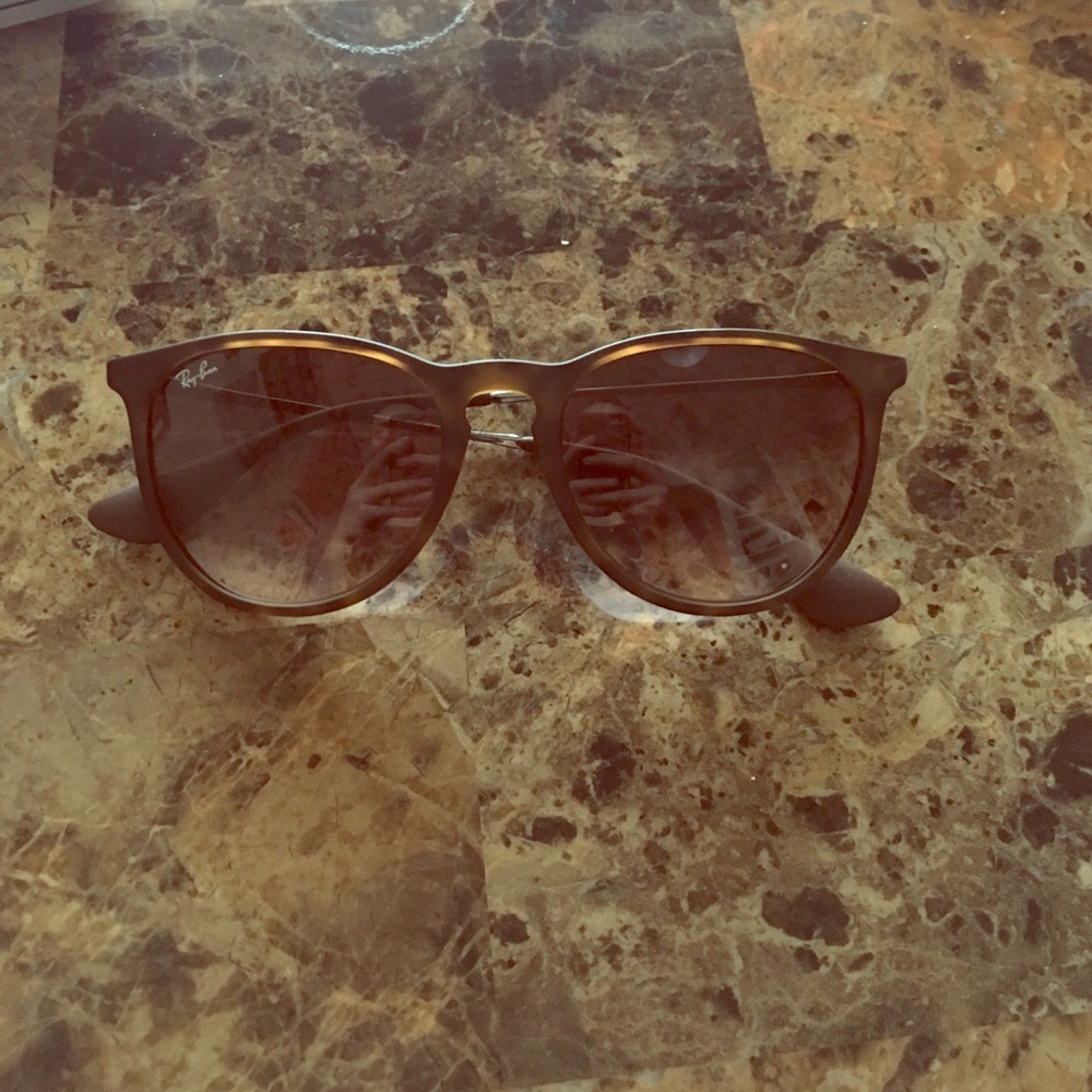 Ray Ban Erika Classic Gunmetal Sunglasses