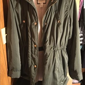 Forever 21 Green Parka