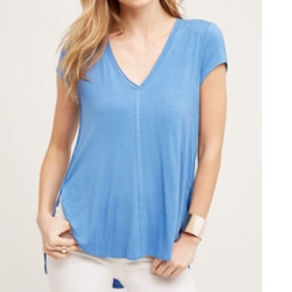 Bordeaux vneck tshirt