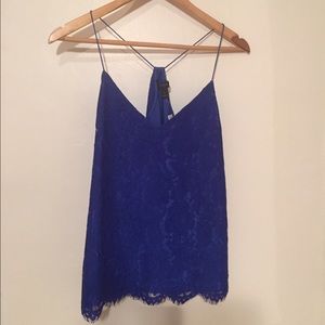 J Crew Camisole Cobalt Blue