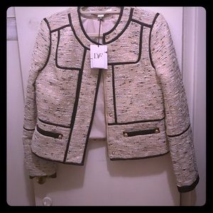 NWT DVF Maelee Jacket in Desert Sand