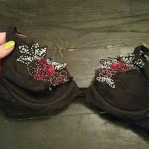 Showgirl sequined bra