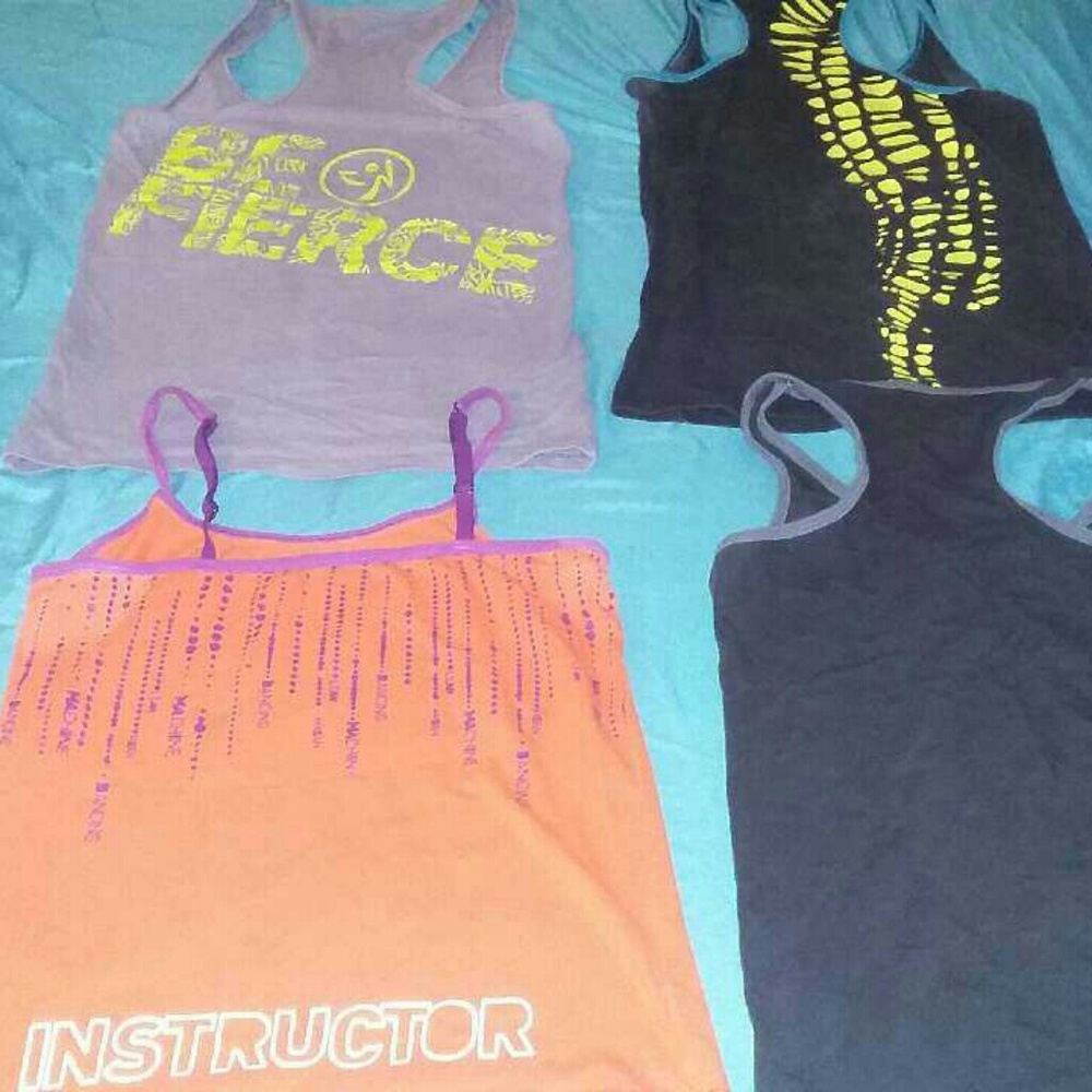 4 Zumba tops