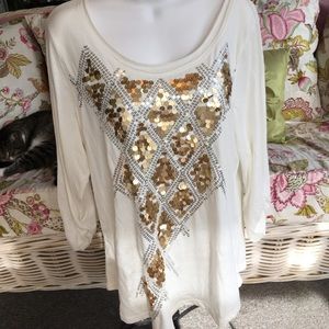Bling Away Style & Co Top