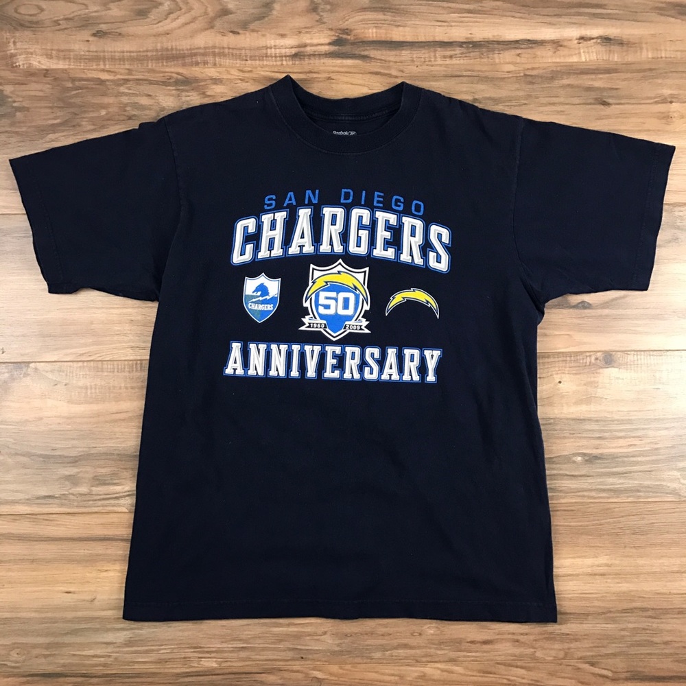 Reebok Chargers 50 Anniversary Tee