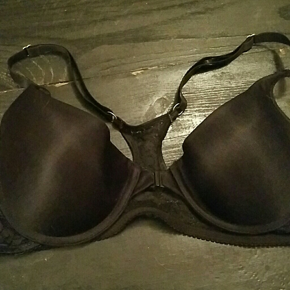 Lace racer back bra
