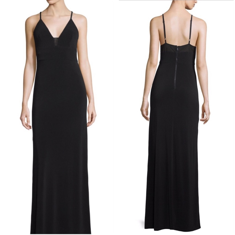Alice + Olivia Black Maxi Dress