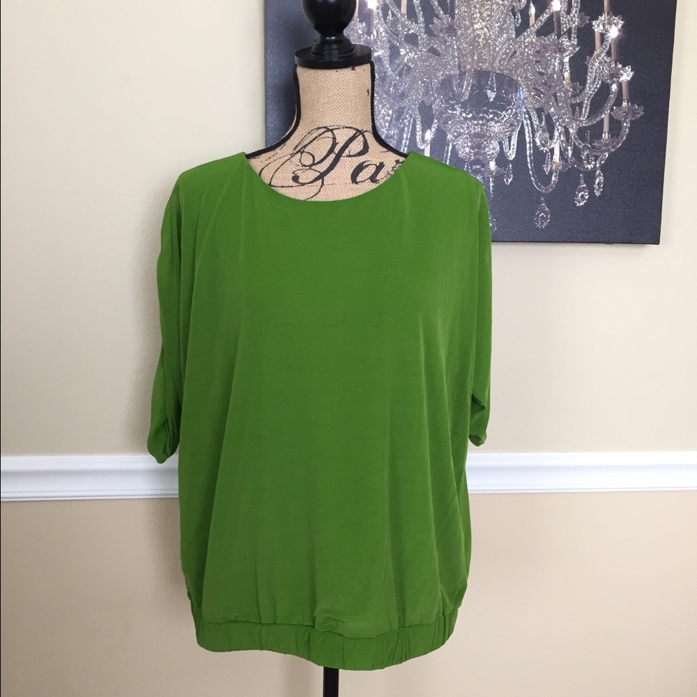 Green Worthington Blouse