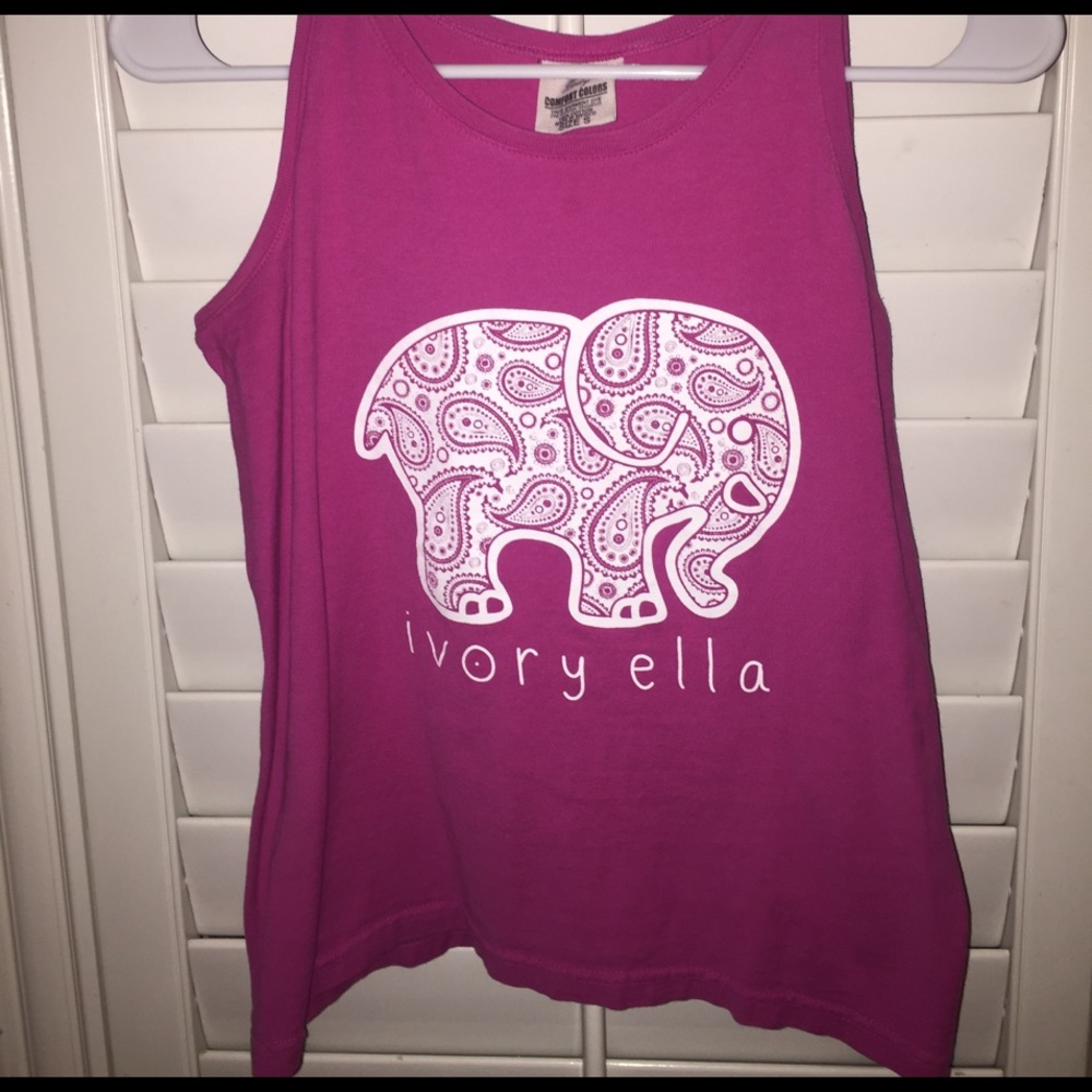 Ivory Ella pink tank top!