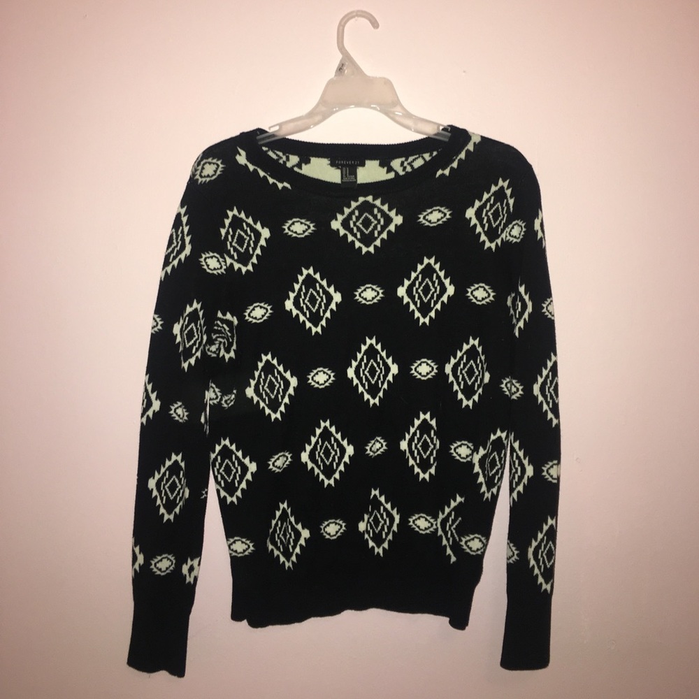 Forever 21 Patterned Sweater