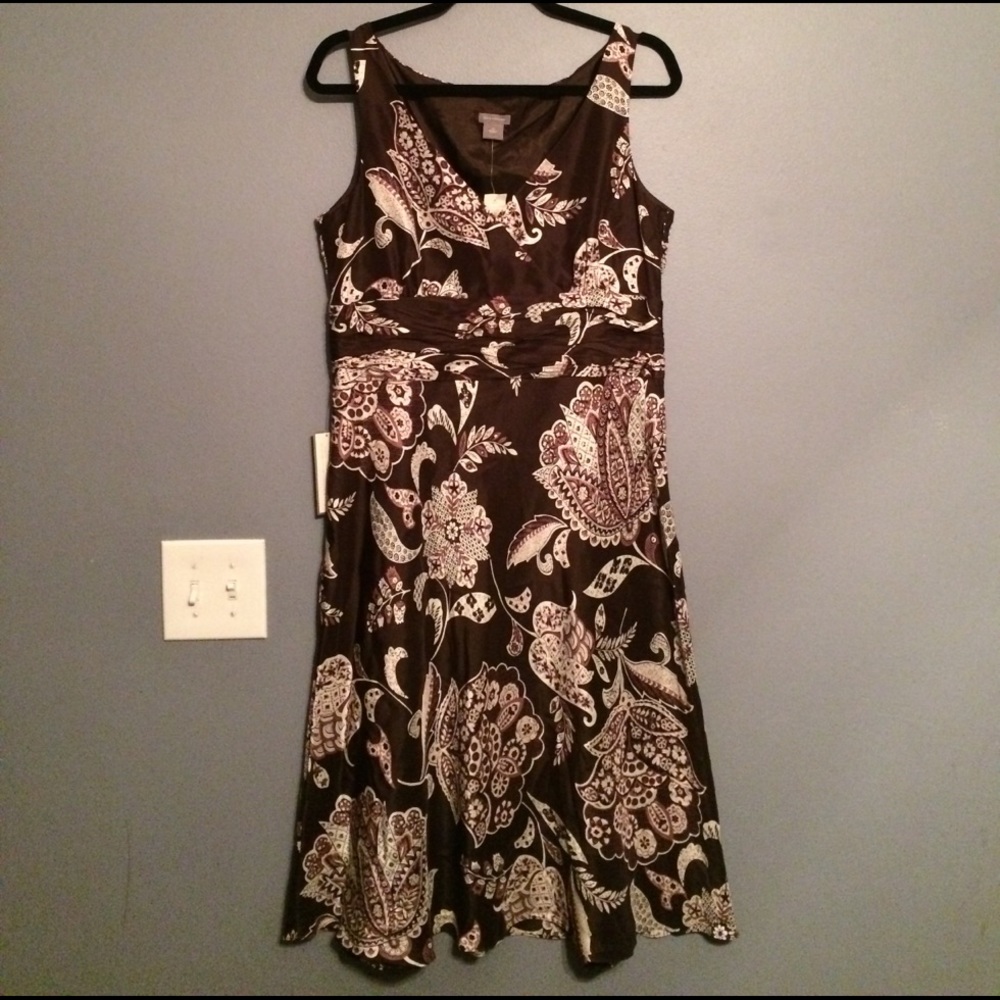 Ann Taylor floral print dress