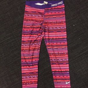 Nike Pro Combat running pants