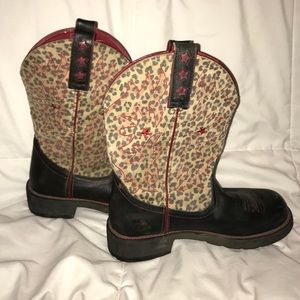 *ARIAT* Cheetah Print Cowgirl Boots