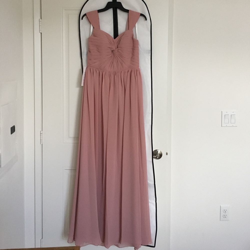 Azazie Amya Bridesmaid Dress in Dusty Rose