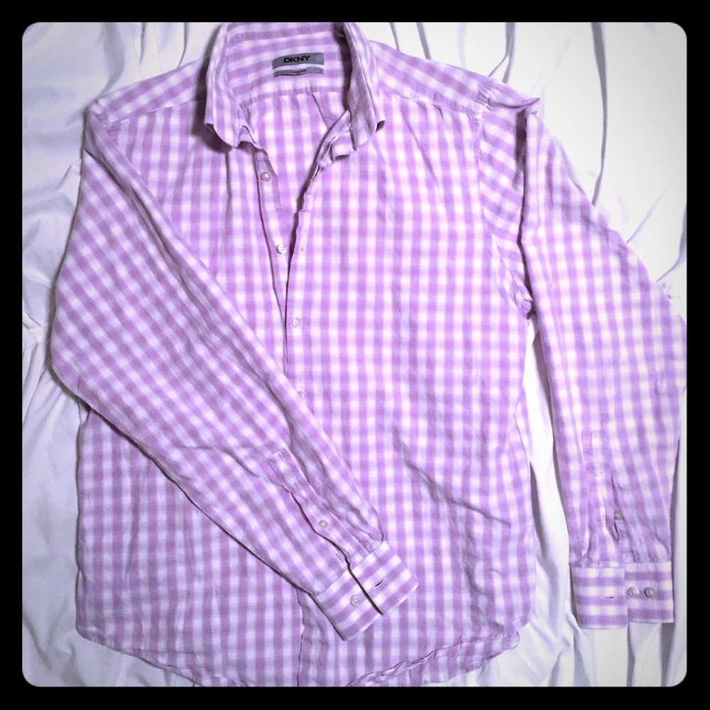 DKNY slim fit Size M shirt