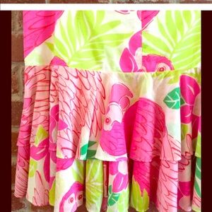 Lilly Pulitzer Parrot Print skirt