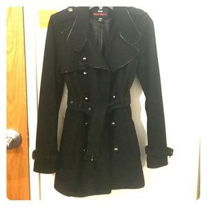 Black Miss Sixty Peacoat