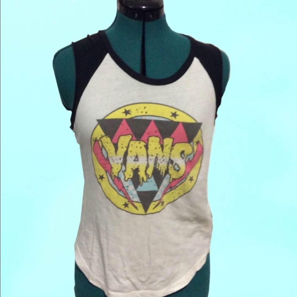 Vans Graphic Tank Top Short Sleeve Skater T-shirt