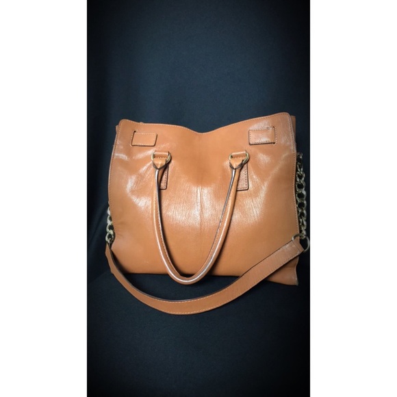 Large Tan Hamilton Women's Michael Kors Handbag - Picture 2 of 6