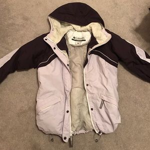 Women's Purple Columbia Winter Jacket
