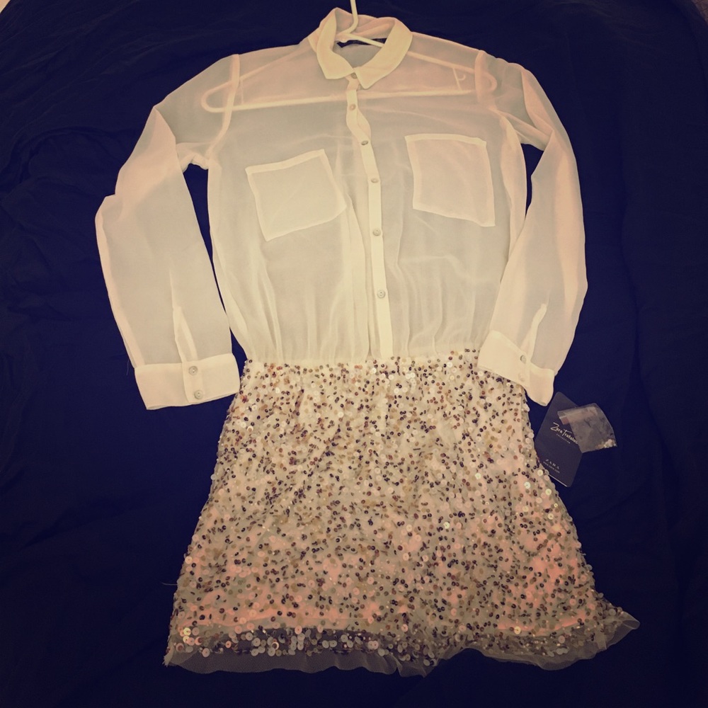 Zara Dress PERFECT FOR A NIGHT AROUND TOWN!