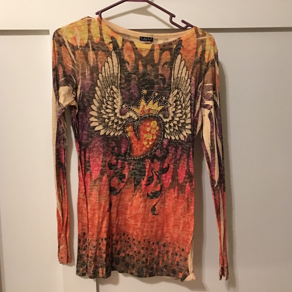 Boutique long sleeve shirt