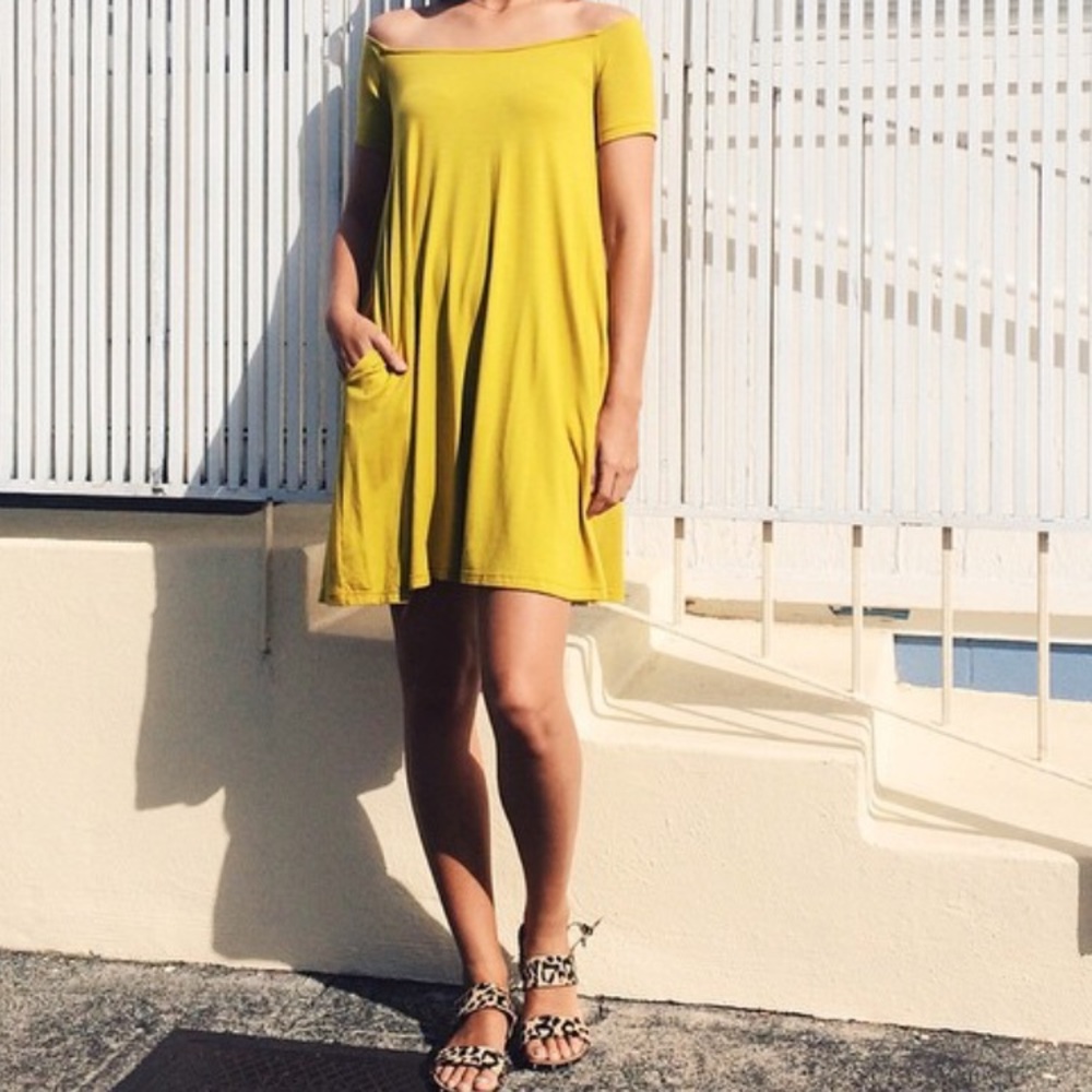 Off the shoulder Ava Sky dress