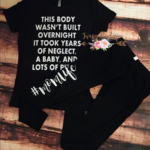 << #momlife leggings pants mom >> - Picture 2 of 2
