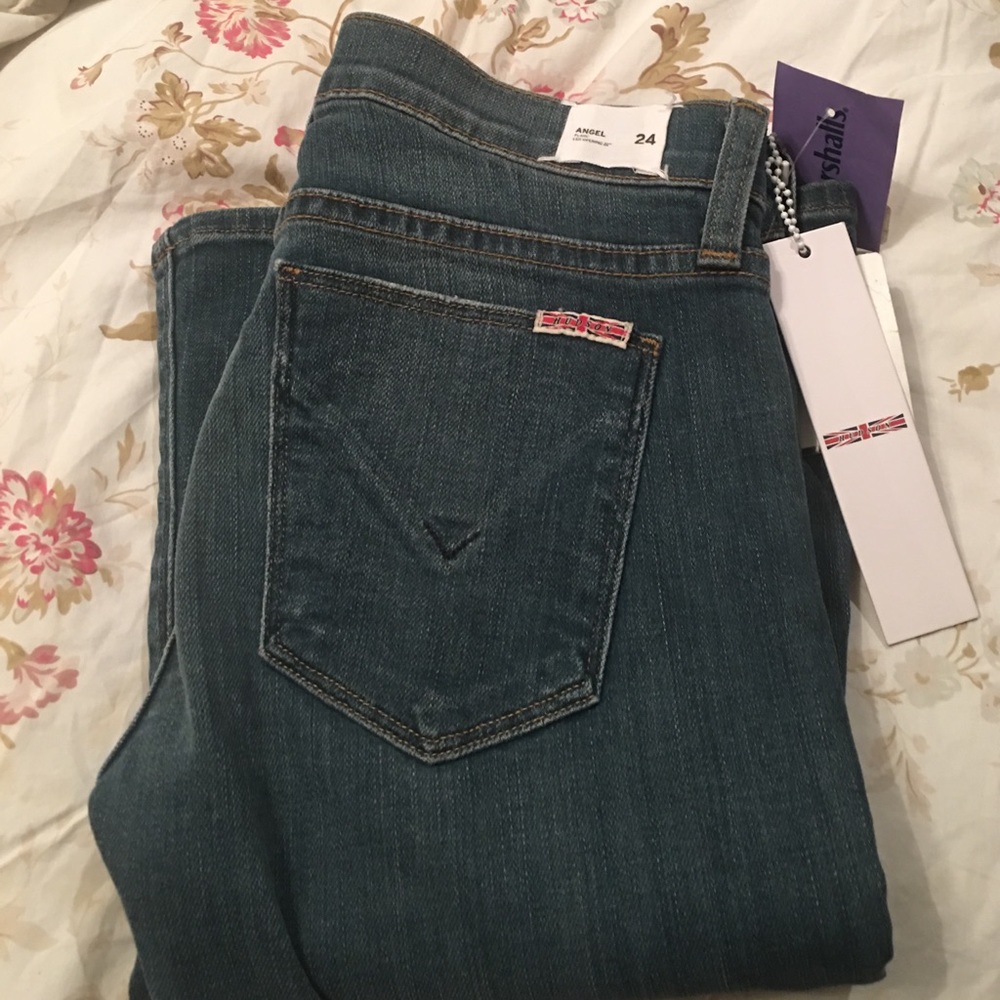 NWT Angel Flare Distressed Hudson Jeans